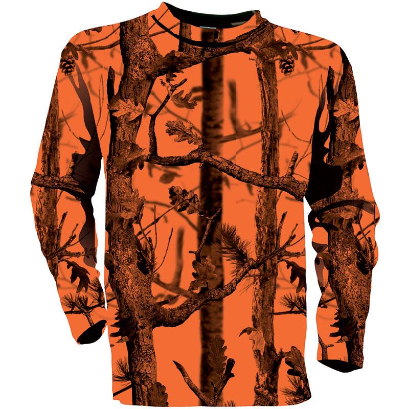 PERCUSSION T-SHIRT MANICA LUNGA ARANCIO 15162