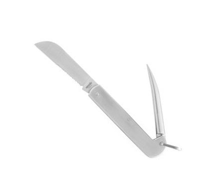 AUSONIA 026078 COLTELLO PESCATORE INOX 2 USI 19,5 CM