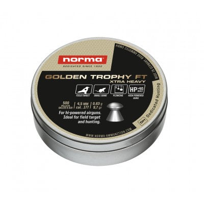 NORMA PALLINI GOLDEN TROPHY FT XTRA HEAVY CAL. 4,5 CONF. 500PZ